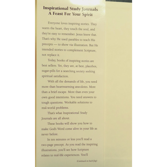 📖 In His Hand Journal | Patti Becklund | Faith & Reflection ✨RARE Hard-to-Find - Picture 4 of 9